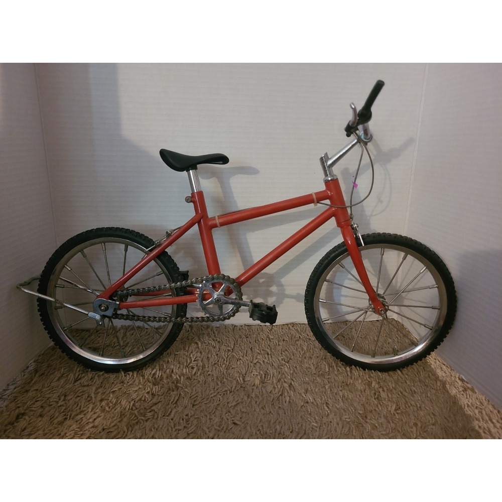 Miniture Model Moutain Bicycle Realistic Fully Functioning Toy Bike - Red